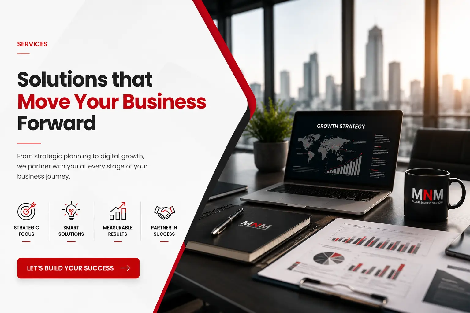 Business consulting, strategy planning, startup support and growth solutions by MNM Global Business Solutions Australia